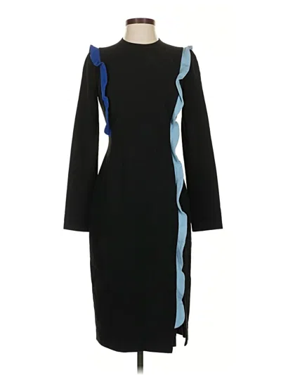 Pre-owned Black Halo Cocktail Dress In Black