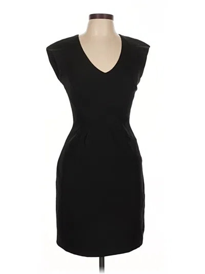 Pre-owned Black Halo Cocktail Dress In Black
