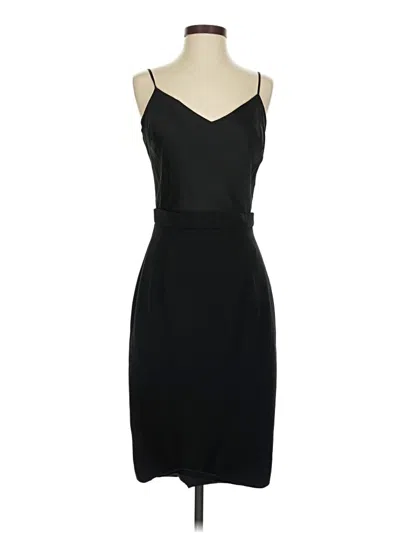 Pre-owned Black Halo Cocktail Dress In Black