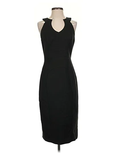 Pre-owned Black Halo Cocktail Dress In Black