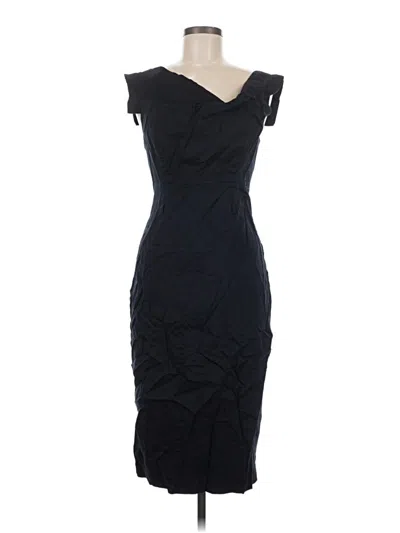 Pre-owned Black Halo Cocktail Dress In Black