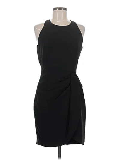 Pre-owned Black Halo Cocktail Dress In Black