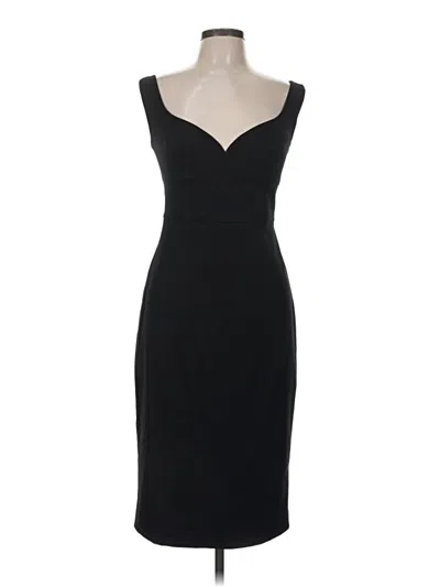Pre-owned Black Halo Cocktail Dress In Black