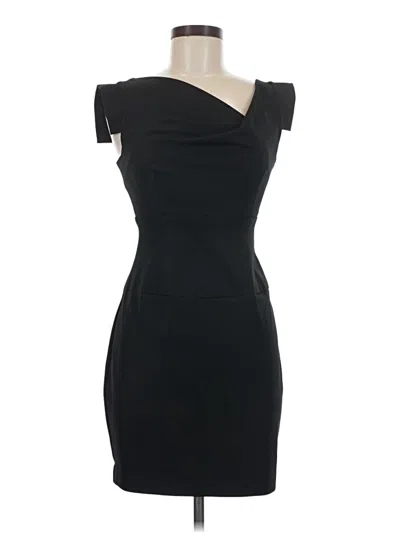 Pre-owned Black Halo Cocktail Dress In Black