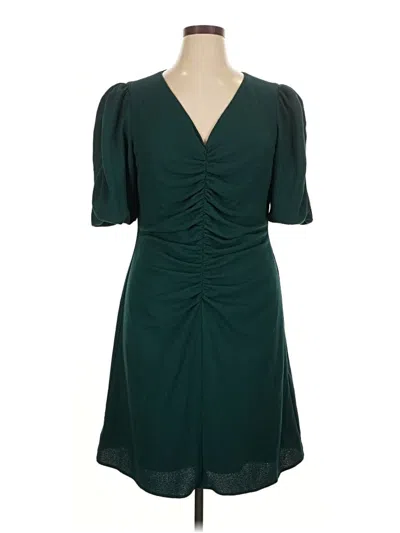 Pre-owned Black Halo Cocktail Dress In Blue