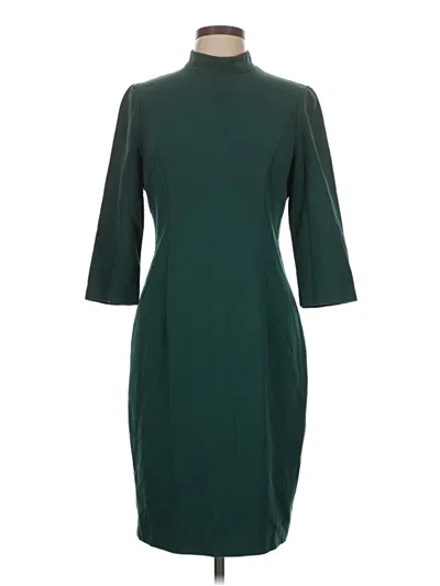 Pre-owned Black Halo Cocktail Dress In Green