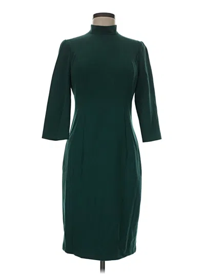 Pre-owned Black Halo Cocktail Dress In Green