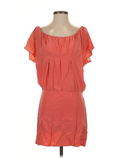 Pre-owned Black Halo Cocktail Dress In Orange