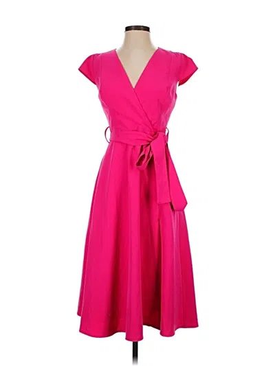 Pre-owned Black Halo Cocktail Dress In Pink