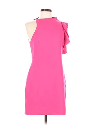 Pre-owned Black Halo Cocktail Dress In Pink