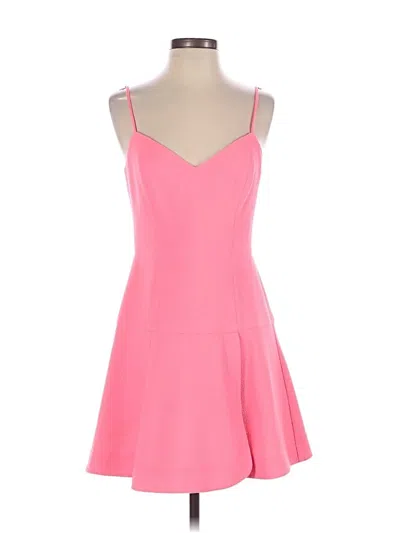 Pre-owned Black Halo Cocktail Dress In Pink