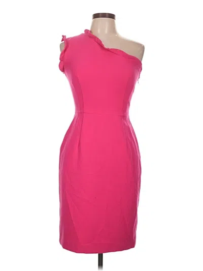 Pre-owned Black Halo Cocktail Dress In Pink
