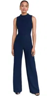 Black Halo Corrine Jumpsuit Bluestone