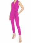 Black Halo Danica Jumpsuit In Hot Pink In Purple