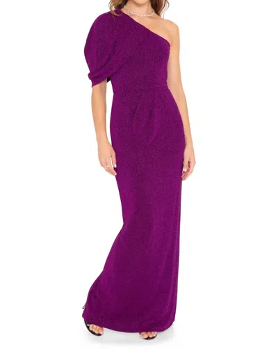 BLACK HALO EGAN GOWN AMETHYST