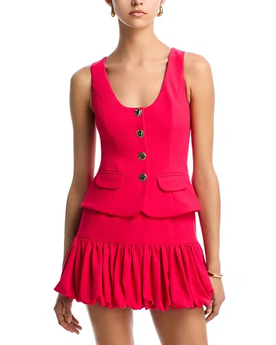 Black Halo Enid Mini Dress In Pink