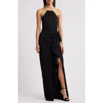 BLACK HALO BLACK HALO ERWEN HALTER GOWN
