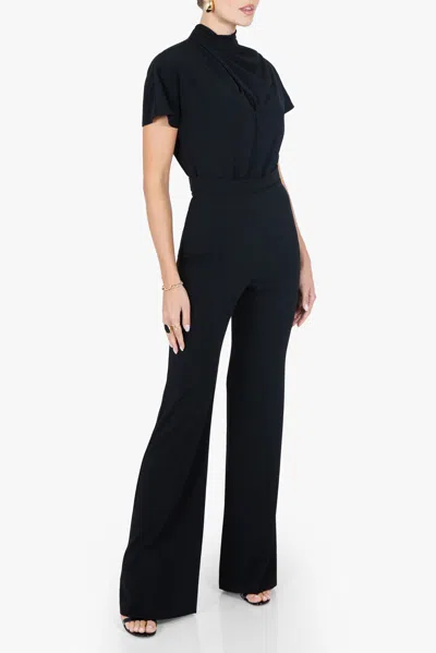 Black Halo Estella Jumpsuit In Black
