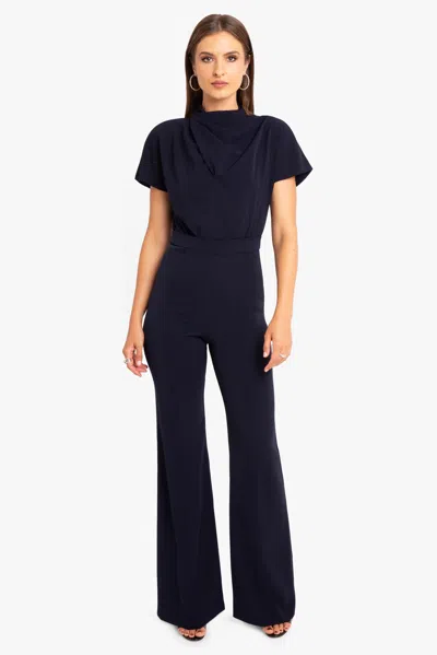 Black Halo Estella Jumpsuit In Blue