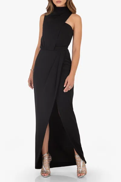 Black Halo Floella Gown In Black