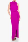 Black Halo Floella Gown In Pink