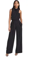 BLACK HALO FLOELLA JUMPSUIT BLACK