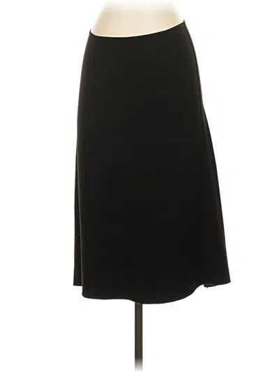 Pre-owned Black Halo Formal Skirt In Black
