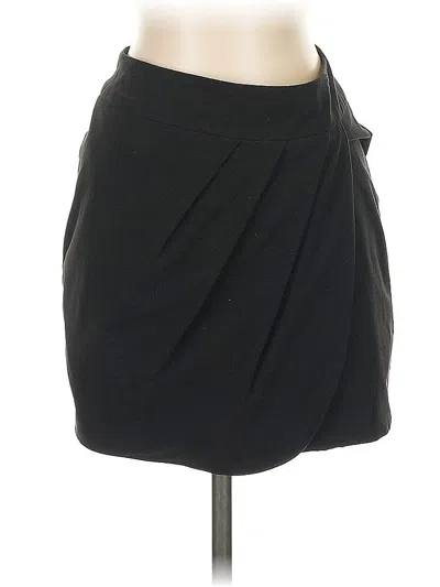 Pre-owned Black Halo Formal Skirt In Black