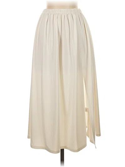 Pre-owned Black Halo Formal Skirt In Ivory