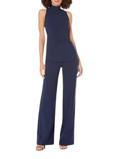 Black Halo Gardenia 2-pc Jumpsuit In Blue