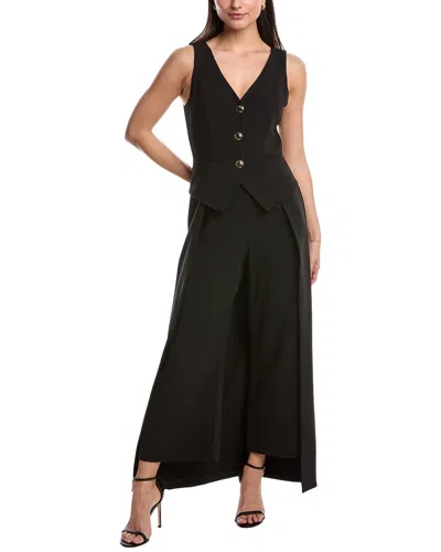 Black Halo Irene Jumpsuit In Black