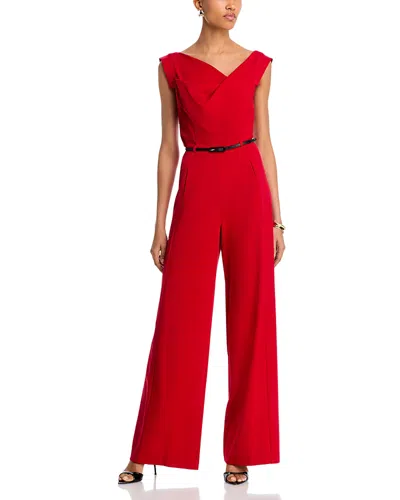 Black Halo Jackie Jumpsuit In Red