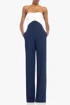Black Halo Jada Color Block Jumpsuit In Multi