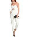Black Halo Jada Jumpsuit In White