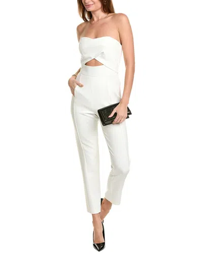 Black Halo Jada Jumpsuit In White