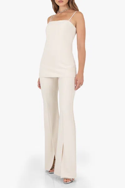 Black Halo Jaslyn Jumpsuit In Neutral