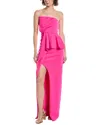 Black Halo Jonas Gown In Pink
