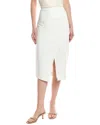 Black Halo Juma Pencil Skirt In White