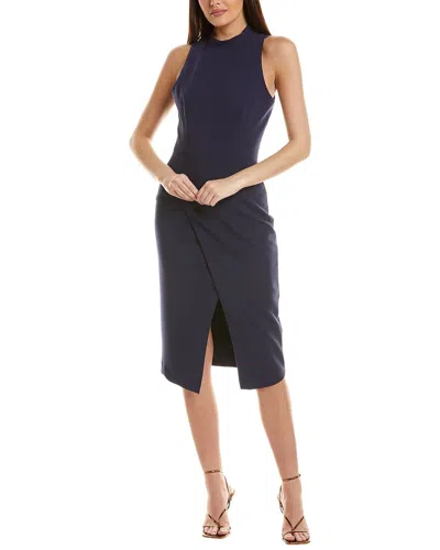 Black Halo Juma Sheath Dress In Blue