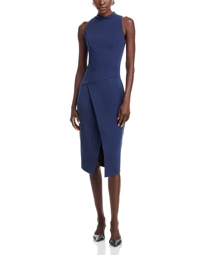 Black Halo Juma Sheath Dress In Pacific Blue