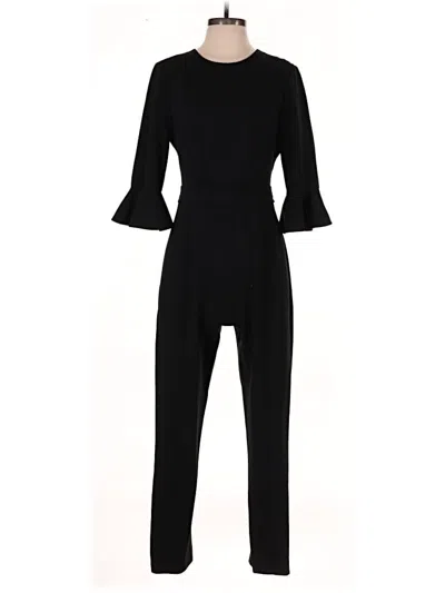 Pre-owned Black Halo Jumpsuit In Black