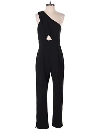 Pre-owned Black Halo Jumpsuit In Black