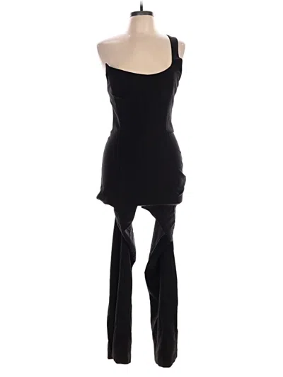 Pre-owned Black Halo Jumpsuit In Black