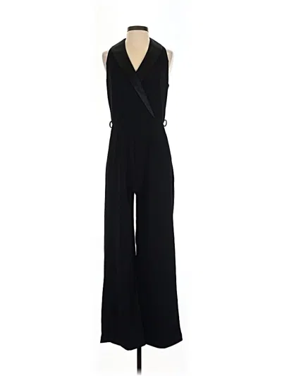 Pre-owned Black Halo Jumpsuit In Black