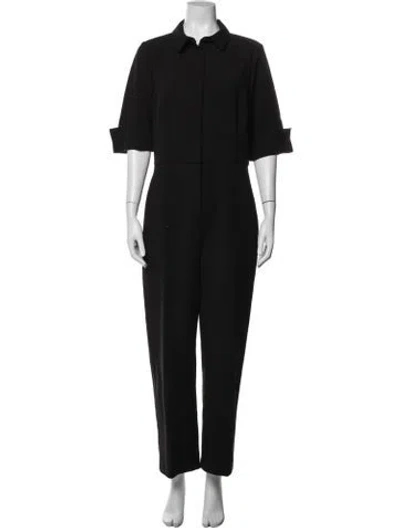Pre-owned Black Halo Jumpsuit In Blue