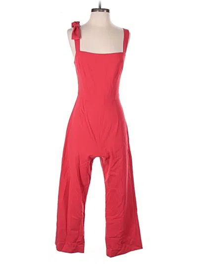 Pre-owned Black Halo Jumpsuit In Red