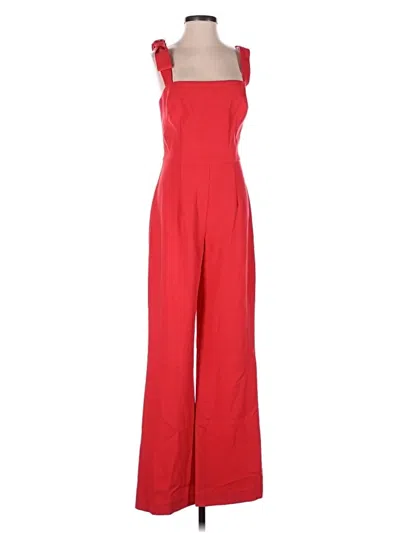 Pre-owned Black Halo Jumpsuit In Red