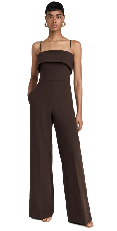 Black Halo Kaivon Jumpsuit Espresso