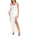 Black Halo Katia Gown In White