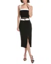 Black Halo Katriona 2pc Sheath Dress In Black